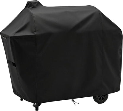 Heavy Duty 54 Inch Grill Cover for Nexgrill 29 in Barrel Offset Charcoal Smoker and Grill, Waterproof BBQ Cover for Nexgrill 810-0029, All-Weather Protection (54" W x 22" D x 44" H)