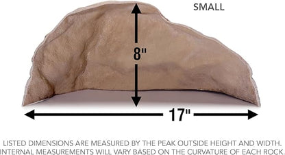 Deckorators 17 inches x 10-1/2 inches x 8 inches Gray Small Landscape Rock