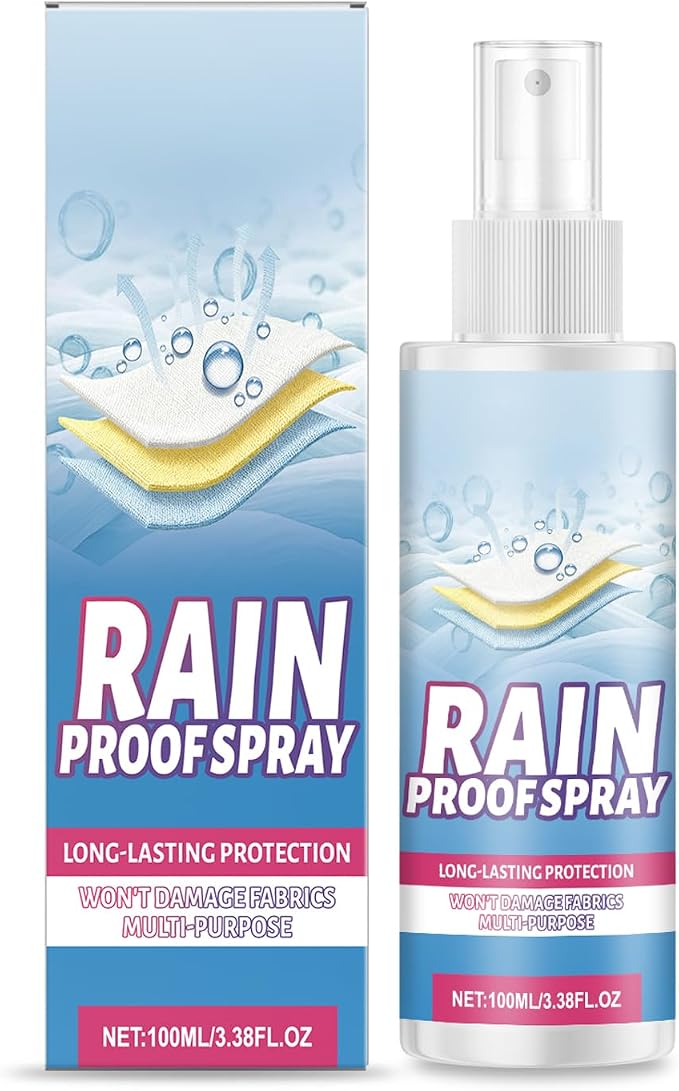 TBTFW Waterproofing Spray, Water Repellent Spray for Clothes, Long-Lasting Water Repellent Protection, Suitable for Sports Equipment, Outdoor Clothing, Shoes(3.38 Oz)