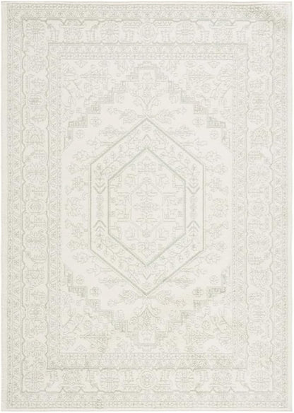 SAFAVIEH Adirondack Collection Accent Rug - 3' x 5', Sage & Ivory, Oriental Medallion Design, Non-Shedding & Easy Care, Ideal for High Traffic Areas in Entryway, Living Room, Bedroom (ADR108W)