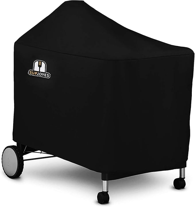 Grill Cover for Weber Performer Deluxe Charcoal, 22 Inch BBQ Covers, Heavy Duty Waterproof Accessories for Weber Performer Charcoal