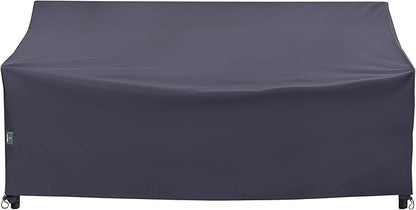 F&J Outdoors Patio Loveseat Cover, Heavy Duty Waterproof UV Resistant 2-Seater Cover, 62" W x 39" D x 36" H