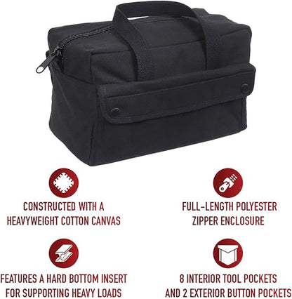 Rothco Mechanic's Tool Bag - Heavy-Duty Organization for Gear and Equipment