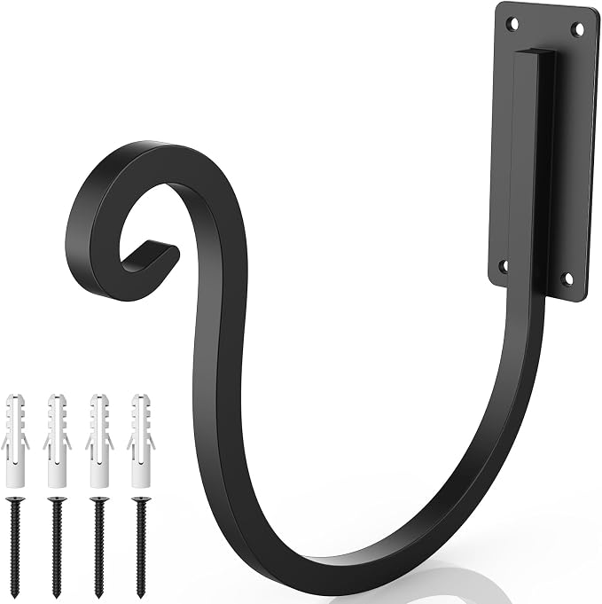 Garden Hose Holder Wall Mount,Heavy-Duty Wall Mount Water Hose Holder for Outside Water Hose Storage,Hose Reel Hooks for Garden(1 Pack)