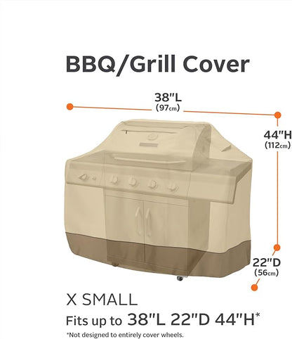 Classic Accessories Veranda Water-Resistant 38 Inch BBQ Grill Cover