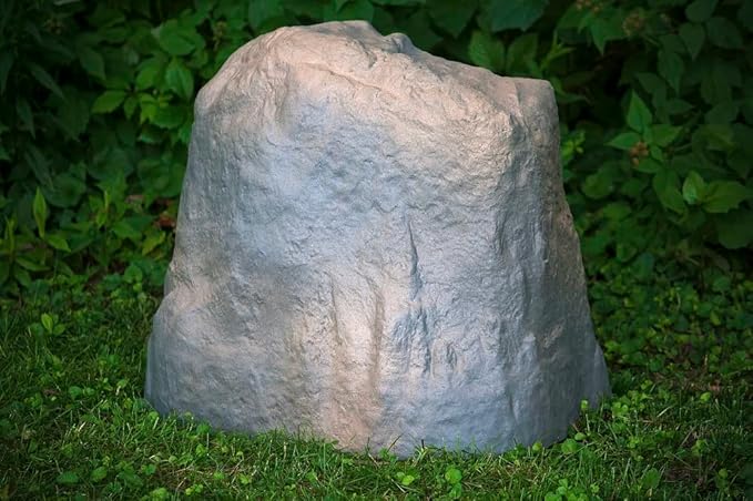 Emsco Group 2185 Large – Lightweight Landscape Rock-Resin, Granite