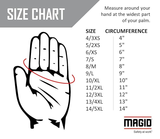 MAGID D-ROC AeroDex Cut-Resistant Gloves, 7/S, 1 Pair, Nitrile, Breathable, Lightweight Fabric Construction Gloves for Women (Blue/Black)