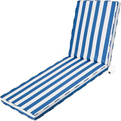Outdoor Chaise Lounge Cushions for Patio, 72"x22"x3" Lounge Chair Cushions, Waterproof Replacement Seat Cushions for Outdoor Furniture