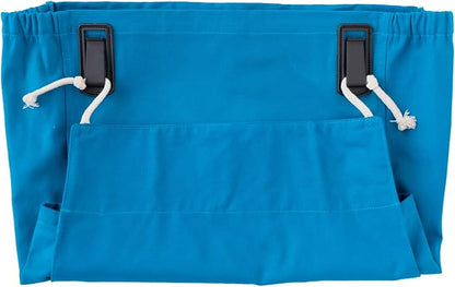 Roo Gardening Apron with Pockets & Harvesting, Picking Pouch - Adjustable, Water-resistant, Washable Canvas Cotton