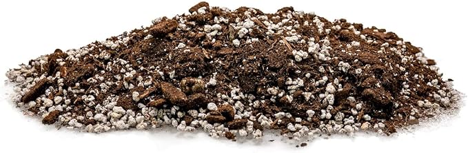 Gardenera Soil Mixture for Indoor Herb Planters - 10 Quart - Specially Blended Soil Mixture for Planting and Growing Indoor Kitchen Herbs Indoors (4 Bags of 5 Quart)