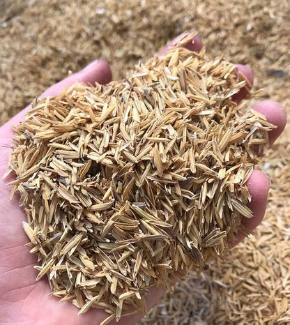 Boost Your Garden's Sustainability with Gardenera Horticultural Grade Rice Hulls - Enhance Soil Structure and Microbial Activity - 4 QUARTS
