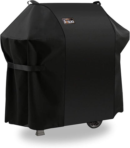 7106 BBQ Gas Grill Cover for Weber Spirit 200 and 300 Series & Genesis Silver A/B: Heavy Duty Waterproof 52 Inch 3 Burner Barbecue Grill Cover