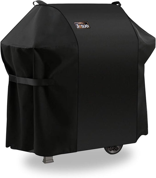 7106 BBQ Gas Grill Cover for Weber Spirit 200 and 300 Series & Genesis Silver A/B: Heavy Duty Waterproof 52 Inch 3 Burner Barbecue Grill Cover