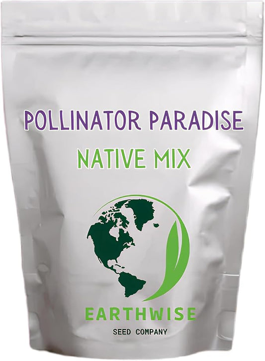 Earthwise Pollinator Paradise Native Mix – 1/2lb = 1200sqft