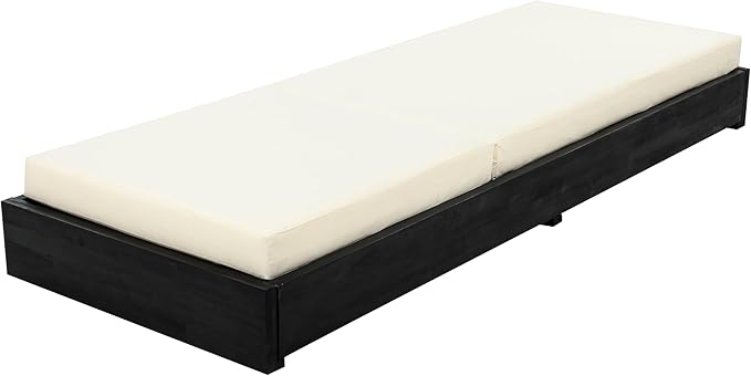 Christopher Knight Home Bayard Acacia Wood Chaise Lounge Chair Outdoor, Adjustable Backrest Sun Lounger Recliner, Wooden Patio Sun Bathing Lounge Chair, Black