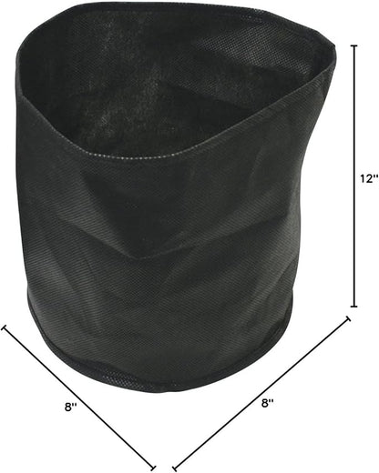 Aquascape 98500 Fabric Plant Pot 12" Round x 8" Deep (2 Pack) for Pond Water Feature and Garden
