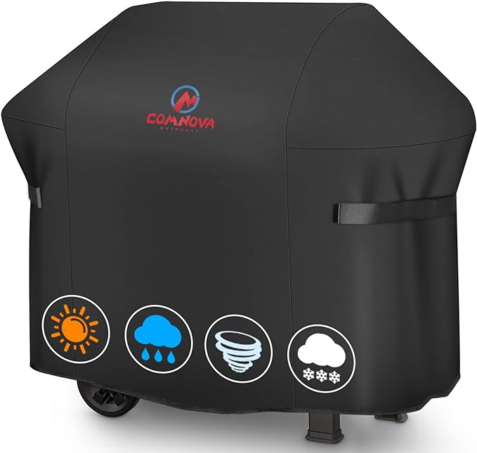 Comnova Grill Cover 52 Inch - BBQ Grill Covers for Weber Spirit 300 Series Gas Grill Heavy Duty & Waterproof, 7106 Weber Barbecue Cover for Spirit E310, Sprit E315, Spirit E330 and Spirit ii E310