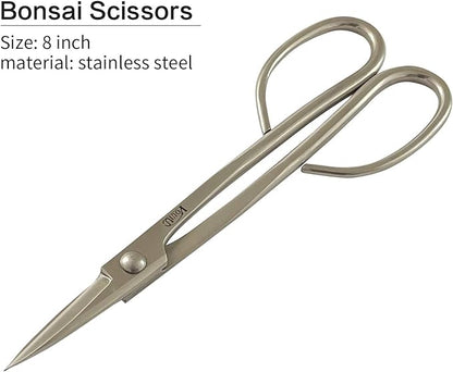 vouiu 6-Piece Bonsai Tool Set,Knob Cutter,Trunk Splitter,Concave Cutter,Wire Cutter,Jin Pliers,Bonsai Scissors