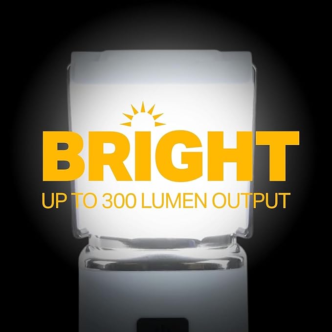 LUXPRO LP189 Mini Lantern - USB-C Rechargeable Camping Light - with 4 Lighting Modes - Dimmable LED Portable Lantern for Hiking & Emergency - Handy Compact Design - Blue 2 Pack