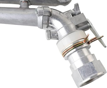 1.5'' Agriculture Irrigation Spray Gun Sprinkler Large-Area Irrigation Spray Gun Garden Farm Watering Sprinkler 360° Adjustable Watering for Farms, Orchards, Tea Gardens, Forestry