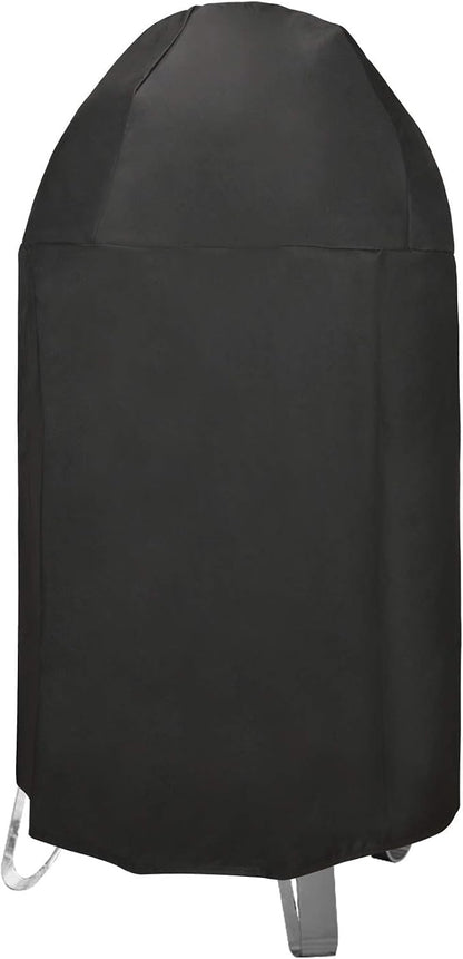Stanbroil Premium Cover for 22" Smokey Mountain Cooker, Round Smoker Grill Cover Replaces Weber Part # 7201 and 99915, Black
