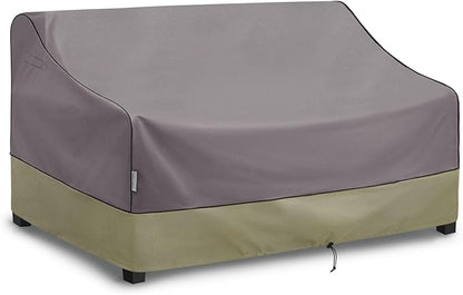 KylinLucky Outdoor Patio Sofa Cover fit 88 x 40 x 33 inch, 87 x 39, 86 x 38 Waterproof Weatherproof Heavy Duty 600D Garden Furniture Cover for Outside Sofa Couch