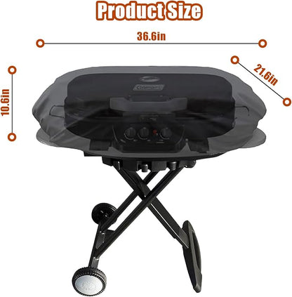Grill Cover for Coleman Roadtrip LXX LXE and 285, Portable Grill Cover,Waterproof and Resistant, Grill Accessories for Coleman Roadtrip
