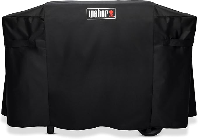 Weber Premium 28” Griddle Cover, 3 Burner, Black