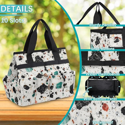 Garden Tool Bag Garden Tool Storage Bag with Pockets Handle Portable Garden Tote Bags for Women Men