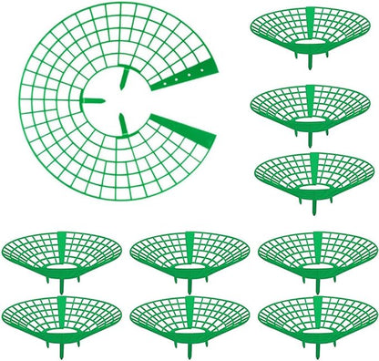 10 Pcs Strawberry Plant Support Stand Strawberry Growing Racks with 3 Sturdy Legs Strawberry Growing Frame Keeping Fruit Elevated to Avoid Ground Rot