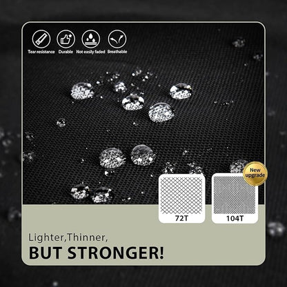 KylinLucky Outdoor Patio Sofa Cover fit 58 x 32.5 x 31 inch, 57 x 31.5, 56 x 31 Waterproof Weatherproof Heavy Duty 420D Garden Furniture Cover for Outside Sofa Couch