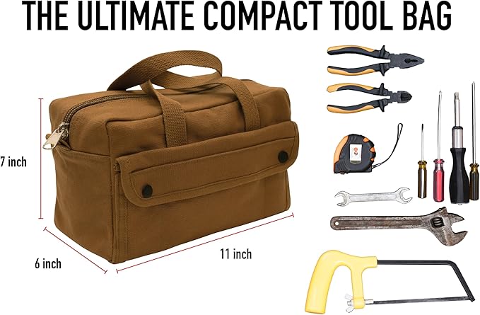 Rothco Mechanic's Tool Bag - Heavy-Duty Organization for Gear and Equipment