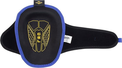 QEP F3 Stabilizer Knee Pads with Memory Foam, Gel Cushion, Neoprene Fabric Liner and Pen Storage, Black (79642)