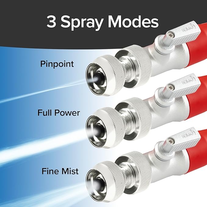 Pocket Hose 75 FT Silver Bullet 2.0 Expandable Garden Hose w/Turbo Shot Nozzle, AS SEEN ON TV, Lead-Free, Solid Aluminum Connectors, Easy On/Off Valve, Kink-Free, Leak-Proof