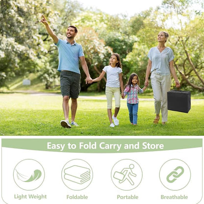 Anidaroel Rainbow Patio Rugs Outdoor 8’X10’ Waterproof, Reversible Camping Rug for Outside RV, Portable Plastic Straw Outdoor Area Rug for Backyard, Garden, Pool Deck (Green, 8‘X10')