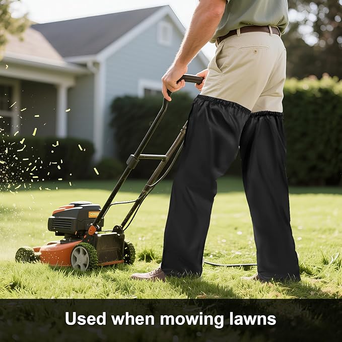 Lawn Care Leg Gaiters, Garden Trimming Leg Protectors, Adjustable Leg Guards for Garden and Farm Working