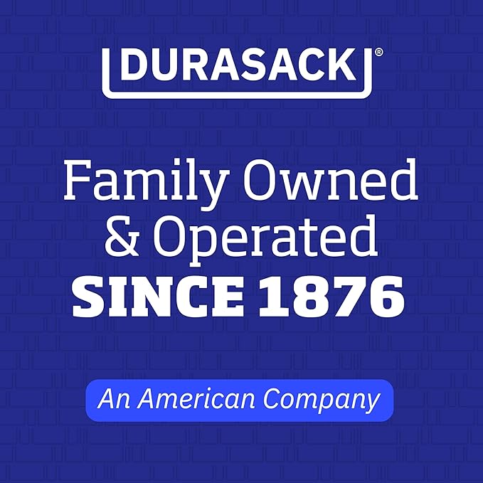 DURASACK Heavy Duty Storage Tote Bag 22-Gallon Rugged Woven Polypropylene Moving Bag, Reusable Self-Standing Design, Holds up to 500 Pounds, Single, Blue