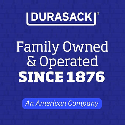 DURASACK Heavy Duty Storage Tote Bag 22-Gallon Rugged Woven Polypropylene Moving Bag, Reusable Self-Standing Design, Holds up to 500 Pounds, Single, Blue
