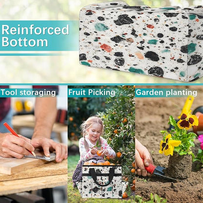Garden Tool Bag Garden Tool Storage Bag with Pockets Handle Portable Garden Tote Bags for Women Men