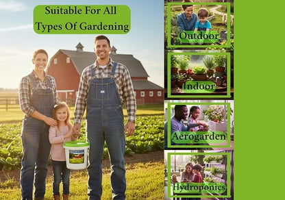 Survival Seed Vault: 50 Varieties, 50,000+ Non-GMO Heirloom Seeds - 5+ Year Supply in Secure Bucket + Growing Guide by B&KM Farms