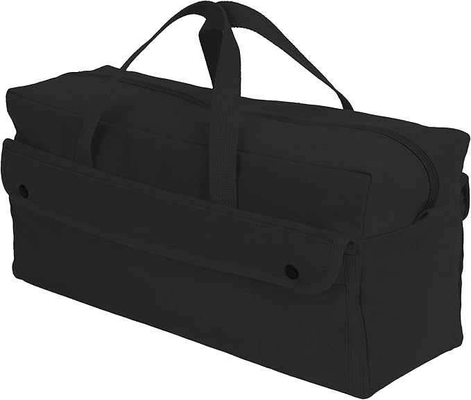 Rothco Canvas Jumbo Mechanic Tool Bag - Heavy-Duty Organization for Gear and Equipment