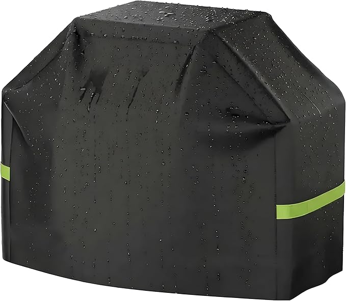 Grill Cover - 52 Inch Heavy Duty BBQ Grill Cover for Outdoor Grill, Waterproof, UV, Fade & Tear Resistant, Gas Grill Cover for Weber Charbroil Genesis Nexgrill and More