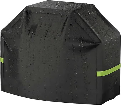 Grill Cover - 52 Inch Heavy Duty BBQ Grill Cover for Outdoor Grill, Waterproof, UV, Fade & Tear Resistant, Gas Grill Cover for Weber Charbroil Genesis Nexgrill and More