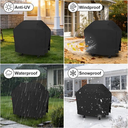 Outdoor Grill Cover for Royal Gourmet GA5406TS 5-Burner Propane Gas Grill, 55 Inch Waterproof 600D Heavy Duty Grill Cover-55 x 23 x 42 Inches.
