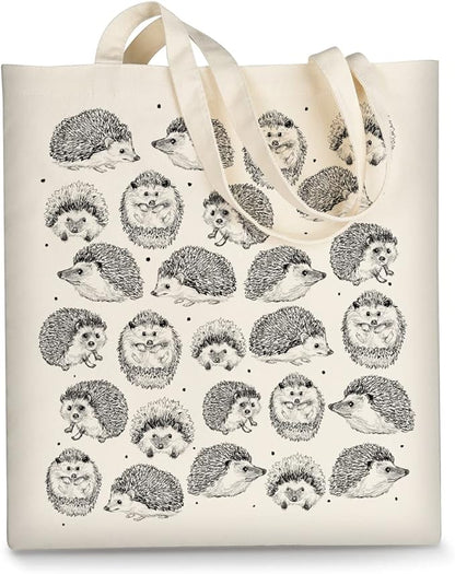 AUSVKAI Canvas Tote Bag Aesthetic for Women, Cute Reusable Cloth Cotton Bags for Shopping Beach Grocery