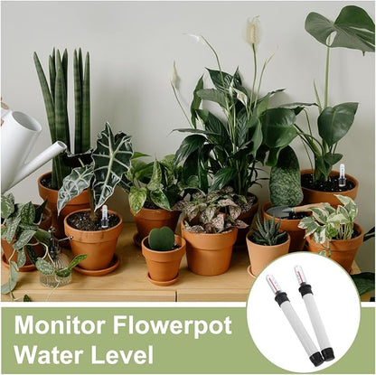 BESPORTBLE 2Pcs Water Level Indicators for Planter Flower Pots Water Shortage Reminder Floating Gauges Indoor Plant Meter for Garden and Houseplants
