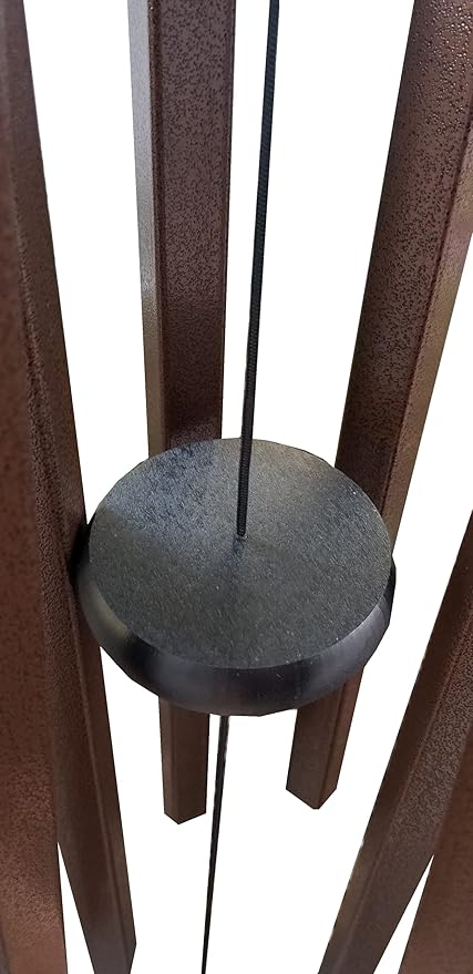 Lambright Chimes Church Bell Large 65" Tall Bronze Wind Chime, Windchimes for Memorial, Sympathy, Loss, Anniversary for Wife, Friend, Mother, Grandmother, Pet - Made in America