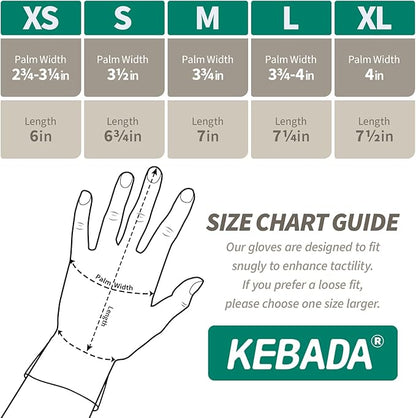 Kebada W5 Work Glove, Foam Nitrile Coated Safety Gloves with Grip, Knitted with Spandex and Nylon, Ideal for Warehouse, Gardening, XXL
