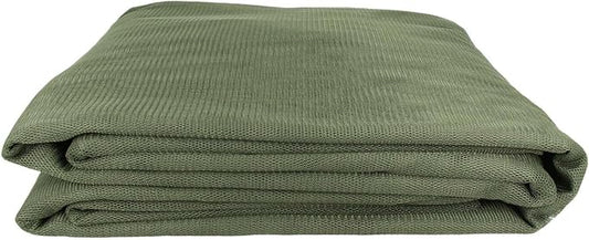 Green DIY Mosquito Net Fabric | 10x50 FT Netting | Insect Cover for Garden, Patio, Outdoor & Windows | Multiple Sizes in Black, White & Green | Raised Bed Screen Mesh Barrier