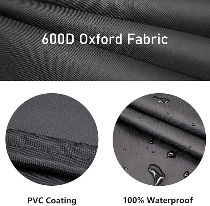 ZJYWSCH Cover for Pit Boss Portable 150 Table Top Grill 10697 75275 PB150PPS PB150PPG PB150NX PB150CS, CGG-306 Tabletop Grill Cover 24 Inch Heavy Duty Waterproof